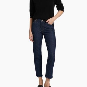 Frame Borrowed Dark Denim Slim Jeans Size 26